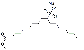 sodium 1-methyl 10-sulphooctadecanoate CAS#: 61791-91-1
