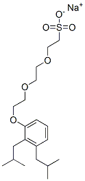 sodium 2-[2-[2-[bis(2-methylpropyl)phenoxy]ethoxy]ethoxy]ethanesulphonate CAS#: 68132-81-0