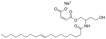 sodium [2-[(2-hydroxyethyl)-2-(1-oxo-9-octadecenyl)amino]ethyl] maleate CAS#: 68778-98-3