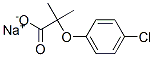 sodium 2-(4-chlorophenoxy)-2-methylpropionate CAS#: 7314-47-8