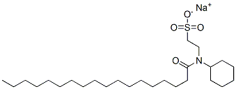 sodium 2-(cyclohexylstearoylamino)ethanesulphonate CAS#: 63217-15-2