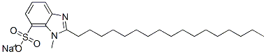 sodium 2-heptadecyl-1-methyl-1H-benzimidazole-7-sulphonate CAS#: 68444-03-1