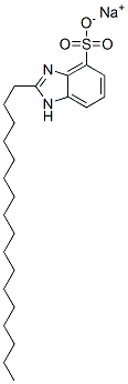 sodium 2-heptadecyl-1H-benzimidazole-4-sulphonate CAS#: 68444-04-2