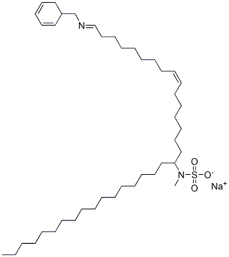 sodium 2-heptadecylmethyl-1H-benzimidazolesulphonate CAS#: 68867-55-0