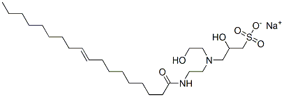 sodium 2-hydroxy-3-[(2-hydroxyethyl)[2-[(1-oxo-9-octadecenyl)amino]ethyl]amino]propanesulphonate CAS#: 68134-15-6