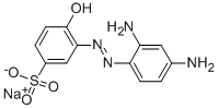 sodium 3-[(2,4-diaminophenyl)azo]-4-hydroxybenzenesulphonate CAS#: 6054-80-4