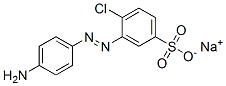 sodium 3-[(4-aminophenyl)azo]-4-chlorobenzenesulphonate CAS#: 67875-24-5