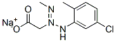 sodium [3-(5-chloro-2-methylphenyl)-1-methyltriazen-2-yl]acetate CAS#: 67599-13-7