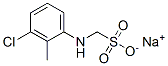 sodium [(3-chloro-2-methylphenyl)amino]methanesulphonate CAS#: 68227-26-9