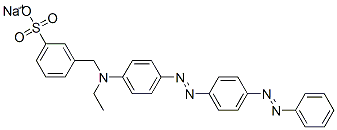 sodium 3-[[ethyl[4-[[4-(phenylazo)phenyl]azo]phenyl]amino]methyl]benzenesulphonate CAS#: 67875-27-8