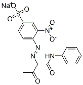 sodium 3-nitro-4-[[1-(phenylcarbamoyl)acetonyl]azo]benzenesulphonate CAS#: 68834-04-8