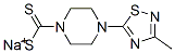sodium 4-(3-methyl-1,2,4-thiadiazol-5-yl)-1-piperazinecarbodithioate CAS#: 69389-05-5