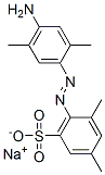 sodium 4-[(4-amino-2,5-xylyl)azo]-m-xylene-5-sulphonate CAS#: 6970-21-4