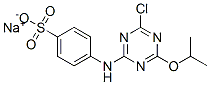 sodium 4-[[4-chloro-6-isopropoxy-1,3,5-triazin-2-yl]amino]benzenesulphonate CAS#: 68413-55-8