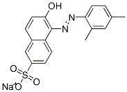 sodium 5-[(2,4-dimethylphenyl)azo]-6-hydroxynaphthalene-2-sulphonate CAS#: 6300-33-0