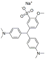 sodium 5-[bis[4-(dimethylamino)phenyl]methyl]-2-methoxybenzenesulphonate CAS#: 6310-59-4