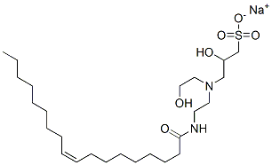 sodium (Z)-2-hydroxy-3-[(2-hydroxyethyl)[2-[(1-oxo-9-octadecenyl)amino]ethyl]amino]propanesulphonate CAS#: 64283-57-4