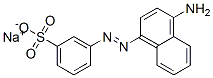 sodium m-[(4-amino-1-naphthyl)azo]benzenesulphonate CAS#: 6300-22-7