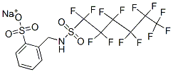 sodium [[[(tridecafluorohexyl)sulphonyl]amino]methyl]benzenesulphonate CAS#: 68299-21-8