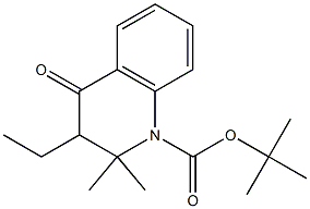 tert-Butyl 3-ethyl-2,2-diMethyl-4-oxo-3,4-dihydroquinoline-1(2H)-carboxylate CAS#: 179899-02-6