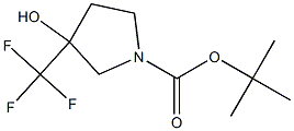 tert-butyl 3-hydroxy-3-(trifluoroMethyl)pyrrolidine-1-carboxylate CAS#: 644970-36-5