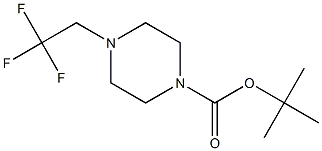 tert-butyl 4-(2,2,2-trifluoroethyl)piperazine-1-carboxylate CAS#: 692058-21-2
