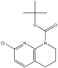 tert-butyl 7-chloro-3,4-dihydro-1,8-naphthyridine-1(2H)-carboxylate CAS#: 679392-23-5