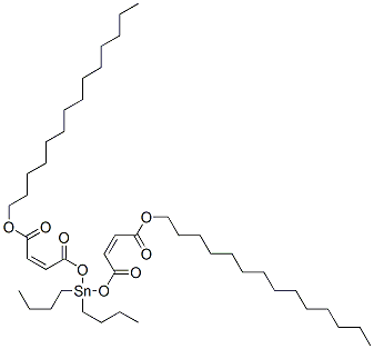tetradecyl (Z,Z)-6,6-dibutyl-4,8,11-trioxo-5,7,12-trioxa-6-stannahexacosa-2,9-dienoate CAS#: 60659-60-1