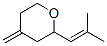 tetrahydro-4-methylene-2-(2-methyl-1-propenyl)-2H-pyran CAS#: 60857-05-8