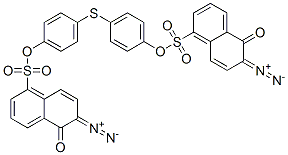 thiodi-1,4-phenylene bis(6-diazo-5,6-dihydro-5-oxonaphthalene-1-sulphonate) CAS#: 68901-24-6