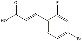 trans-4-Bromo-2-fluorocinnamicacid CAS#: 575469-65-7