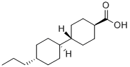 trans-4'-Propyl-(1,1'-bicyclohexyl)-4-carboxylic acid CAS#: 65355-32-0