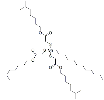triisooctyl 2,2',2''-[(dodecylstannylidyne)tris(thio)]triacetate CAS#: 67649-65-4