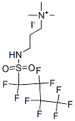 trimethyl-3-[[(nonafluorobutyl)sulphonyl]amino]propylammonium iodide CAS#: 67939-95-1