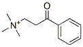 trimethyl-(3-oxo-3-phenyl-propyl)azanium CAS#: 69267-23-8