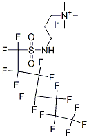 trimethyl-3-[[(pentadecafluoroheptyl)sulphonyl]amino]propylammonium iodide CAS#: 67584-58-1