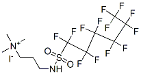trimethyl-3-[[(tridecafluorohexyl)sulphonyl]amino]propylammonium iodide CAS#: 68957-58-4