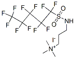 trimethyl-3-[[(undecafluoropentyl)sulphonyl]amino]propylammonium iodide CAS#: 68957-57-3
