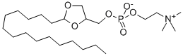trimethyl[2-[[oxido[(2-pentadecyl-1,3-dioxolan-4-yl)methoxy]phosphinyl]oxy]ethyl]ammonium CAS#: 68124-68-5