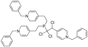 tris[2-(1-benzylpyridin-4-yl)ethyl]phosphane trichloride CAS#: 182048-56-2