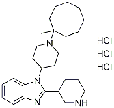 1-[1-(1-Methylcyclooctyl)-4-piperidinyl]-2-(3R)-3-piperidinyl-1H-benzimidazoletrihydrochloride CAS#: 1028969-49-4