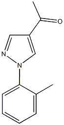 1-[1-(2-METHYLPHENYL)-1H-PYRAZOL-4-YL]ETHANONE CAS#: 1015846-07-7