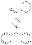 1-[[1-(DIPHENYLMETHYL)-3-AZETIDINYL]CARBONYL]-PIPERIDINE CAS#: 178311-41-6