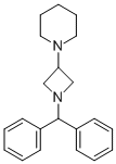 1-[1-(DIPHENYLMETHYL)-3-AZETIDINYL]PIPERIDINE CAS#: 178312-56-6