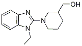 [1-(1-Ethyl-1H-benzoiMidazol-2-yl)-piperidin-3-yl]-Methanol, 98+% C15H21N3O, 分子量 259.35 CAS#: 1065483-94-4