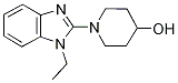 1-(1-Ethyl-1H-benzoiMidazol-2-yl)-piperidin-4-ol, 98+% C14H19N3O, 分子量 245.33 CAS#: 1065483-90-0