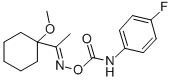 1-(1-Methoxycyclohexyl)ethanone O-(((4-fluorophenyl)amino)carbonyl)oxi me CAS#: 192658-25-6