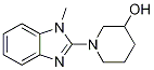 1-(1-Methyl-1H-benzoiMidazol-2-yl)-piperidin-3-ol, 98+% C13H17N3O, 分子量 231.3 CAS#: 1065484-45-8