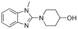 1-(1-Methyl-1H-benzoiMidazol-2-yl)-piperidin-4-ol, 98+% C13H17N3O, 分子量 231.3 CAS#: 1065484-44-7
