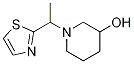 1-(1-Thiazol-2-yl-ethyl)-piperidin-3-ol CAS#: 1065484-59-4
